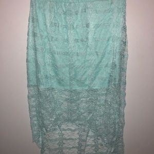 Gorgeous Lace High Low Skirts